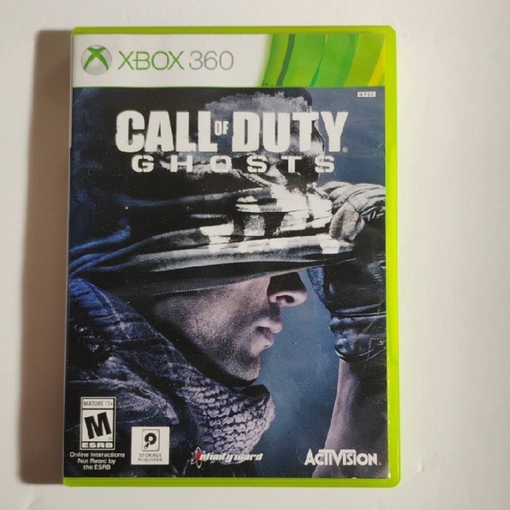 Call of Duty: Ghosts for Xbox 360 - Green Case